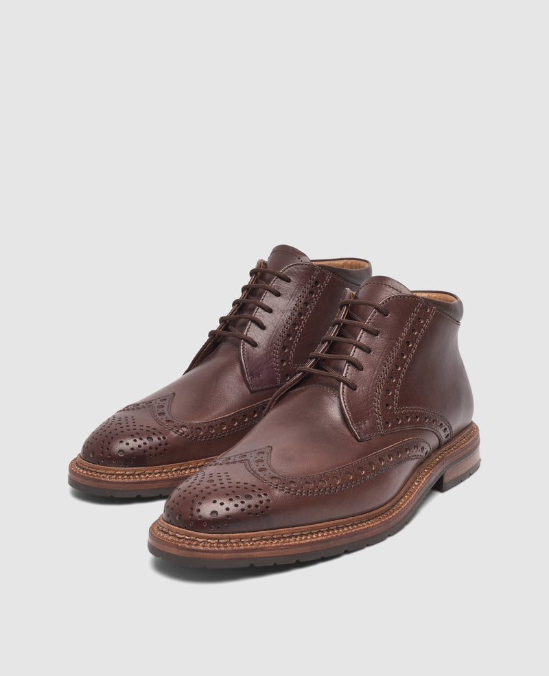 Luzern Full Brogue BC - Marron foncé