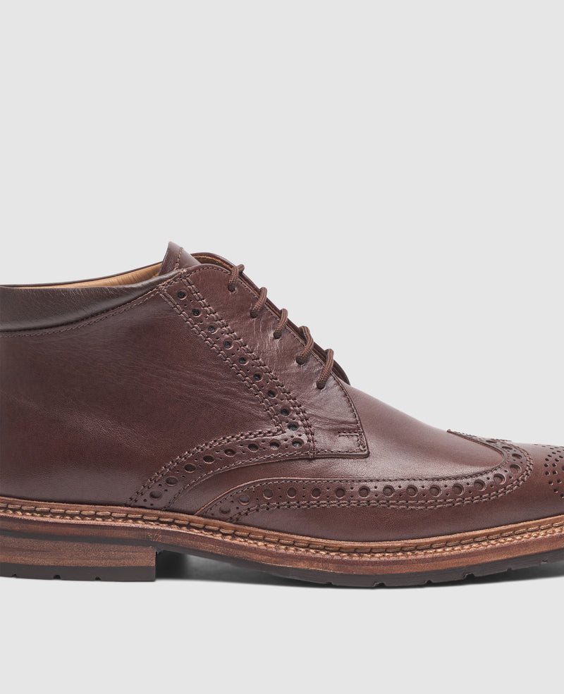 Luzern Full Brogue BC - Marron foncé