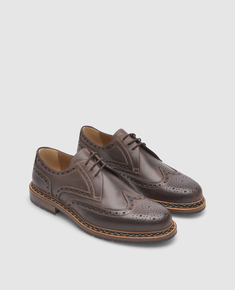 Buda Full-Brogue H - Mocca